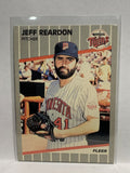 # 125 Jeff Reardon  Minnesota Twins 1989 Fleer Baseball card