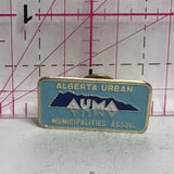 Alberta Urban Municipalities Axxoc AUMA Logo  Lapel Pin