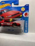 Red Hako Type D HW J-Imports HYX80 N521 G1 2024 Short Card Hot Wheels Diecast Car