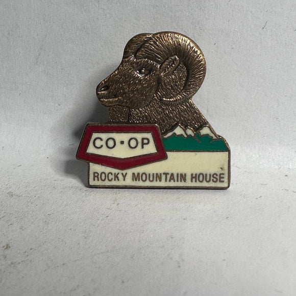 Rocky Mountain House CO-OP Bighron Sheep  Lapel Pin
