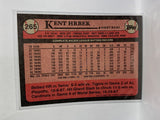 # 265 Kent Hrbek  Minnesota Twins 1989 Topps Baseball Cards