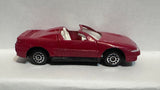 Red Mitsubishi Convertible  Unbranded Diecast Car