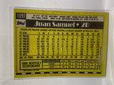 # 109T Juan Samual  Los Angeles Dodgers 1990 Topps Baseball Cards