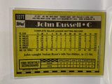 # 107T John Russell  Texas Rangers 1990 Topps Baseball Cards