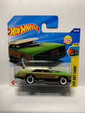 Green Long Bloc HW Art Cars HYX97 N521 G1 2025 Short Card Hot Wheels Diecast Car