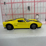 Yellow 2005 Ford GT MB671 1/62 Matchbox Diecast Car