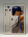 # 225 Travis Fryman  Detroit Tigers 1991 UD Baseball card