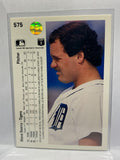 # 575 Steve Searcy  Detroit Tigers 1990 UD Baseball Cards