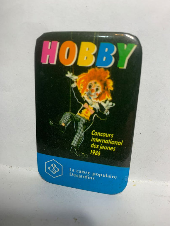 Travelin Incougnito Couger Ad  Button Pinback