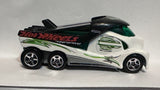 White Cabbin Fever Transport Truck ©2000 Hot Wheels Diecast Car