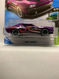 Purple Muscle Bound Speed Blur FYF39 D7C3 2017 Long Card Hot Wheels Diecast Car