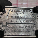 White Advan '96 Nissan 1805x Type X 2015 Hot Wheels Diecast Car