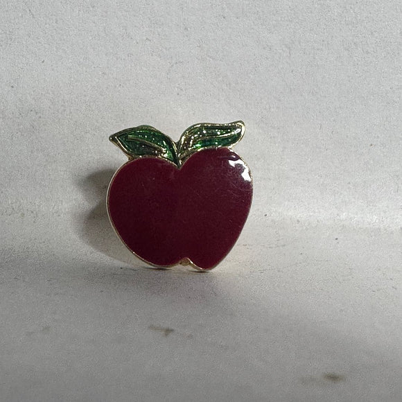 Red Apple  Lapel Pin