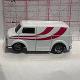 White Chevy Van  Unbranded Diecast Car