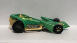 Green Preying Menace Hot Wheels Diecast Car