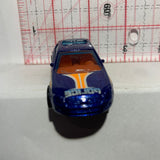 Blue Ford Fusion Police HW City Works Hot Wheels Diecast Car