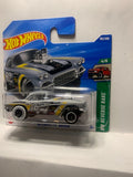 Grey '62 Corvette Gasser HW Reverse Rake JBB08 N521 2024 Short Card Hot Wheels Diecast Car