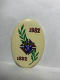 C of C Association 100 years 1982 crest  Button Pinback