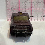 Brown Highway Maintenance Truck 1990 Matchbox Diecast Car