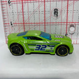 Green #32 Torque Twister Hot Wheels Diecast Car
