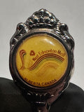 West Edmonton Mall Alberta Canada Silver Plated Alberta Souvenir Spoon