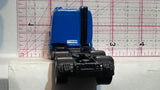 Blue Semi Transport Truck Maisto Diecast Car