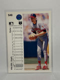 # 548 Mike Witt  Los Angeles Angels 1990 UD Baseball Cards