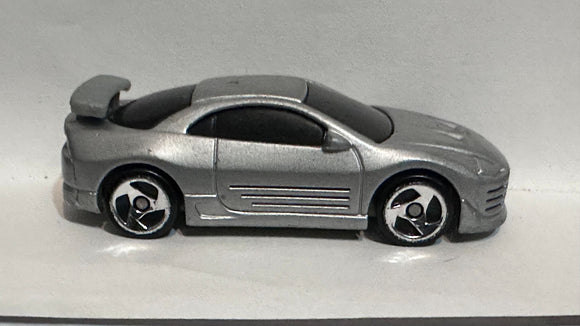Grey Mitsubishi Eclipse ©2001 Mcdonalds Hot Wheels Diecast Car