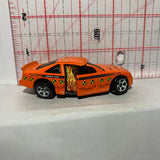 Orange Spin Out Stocker Crashers Hot Wheels Diecast Car