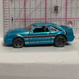 Blue '92 Ford Mustang 2007 Hot Wheels Diecast Car