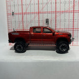 Red '19 Chevrolet Silverado Trail Boss LT Truck FJV97 Hot Wheels Diecast Car