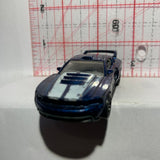 Blue Custom '12 Ford Mustang Hot Wheels Diecast Car