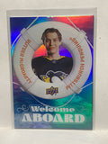 # WA-6 Rutger McGroarty Welcome Aboard Pittsburgh Penguins 2024-25 UD Series Two Hockey Cards