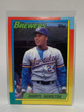 # 35T Darryl Hamilton  Milwaukee Brewers 1990 Topps Baseball Cards
