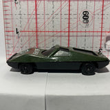 Green Super Racer Fiat Abarth Tootsie Toy Diecast Car