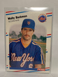 # 128 Wally Backman  New York Mets 1988 Fleer Baseball Cards