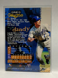 # 159 Greg Gagne  Kansas City Royals 1994 Topps Stadium Club Baseball card