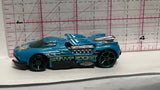 Blue Swamp Rocket Maelstrom ©2000 Hot Wheels Diecast Car