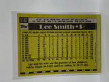 # 118T Lee Smith  St Louis Cardinals 1990 Topps Baseball Cards