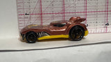 Brown Howlin Heat ©2010 Hot Wheels Diecast Car
