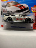 White Ford Mustang Dark Horse Then and Now JBB34 N521 G1 2025 Short Card Hot Wheels Diecast Car