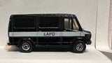 Black LAPD Mercedes Van 307D Maisto Diecast Car