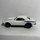 White '68 COPO Camaro HW Workshop Hot Wheels Diecast Car