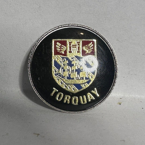 Torquay Crest Emblem  Lapel Pin