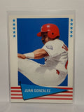 # 29 Juan Gonzalez Baseball Greats Texas Rangers 1999 Fleer Baseball Cards