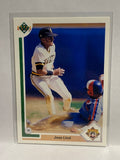 # 258 Jose Lind  Pittsburgh Pirates 1991 UD Baseball card