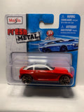 Red Jeep Jeepster Fresh Metal 2017 Short Card Maisto Diecast Car