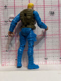 Military Soldier Blue Uniform Action Figure Toy