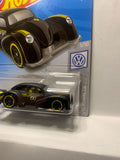 Black Volkswagen Kafer Racer Volkswagen FYF73 D7C3 2017 Long Card Hot Wheels Diecast Car