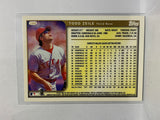 # 286 Todd Zeile  Texas Rangers 1999 Topps Baseball Cards